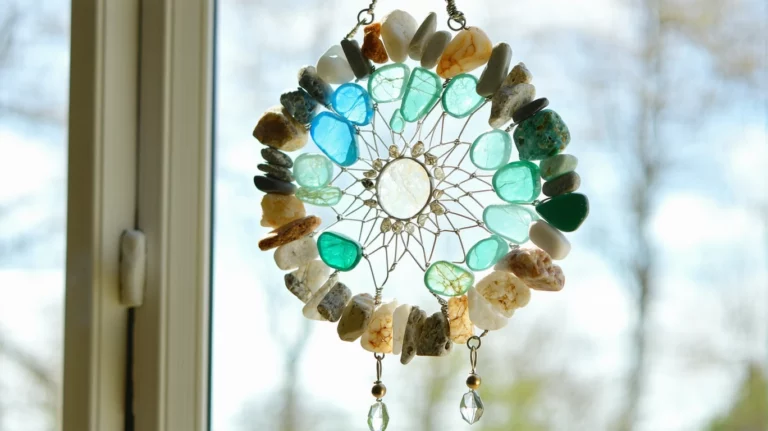 Créer facilement votre suncatcher (attrape-soleil) avec des pierres naturelles. Quelles pierres choisir et comment le fabriquer simplement en mode DIY ?