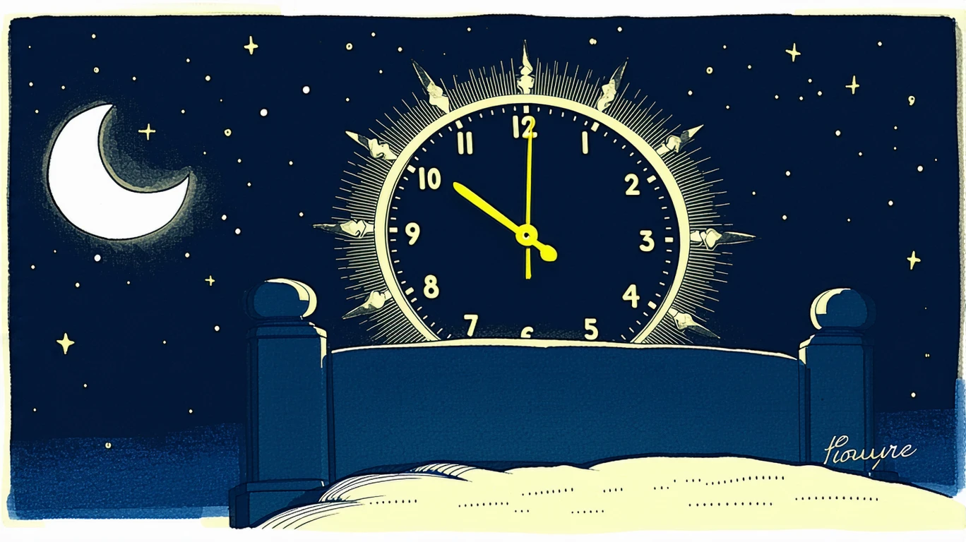 Je me réveille toujours à la même heure la nuit : quelle signification ?