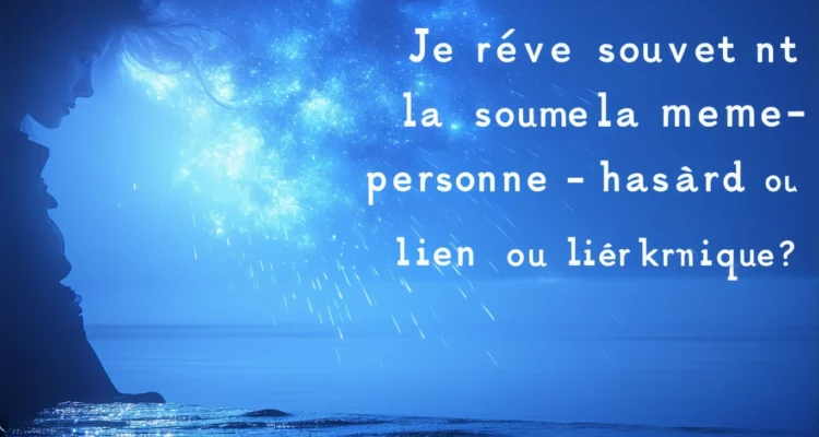 Je rêve souvent de la même personne : hasard ou lien karmique ?