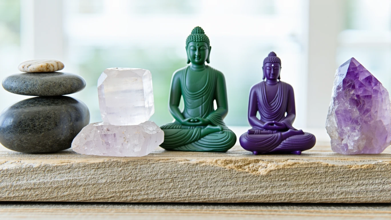 Les pierres idéales pour accompagner une méditation guidée