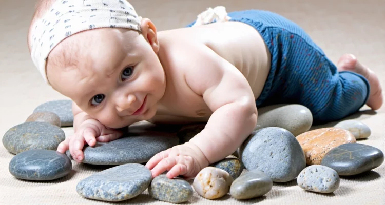 Lithothérapie et bébé : quand peuvent ils porter des pierres naturelles ?