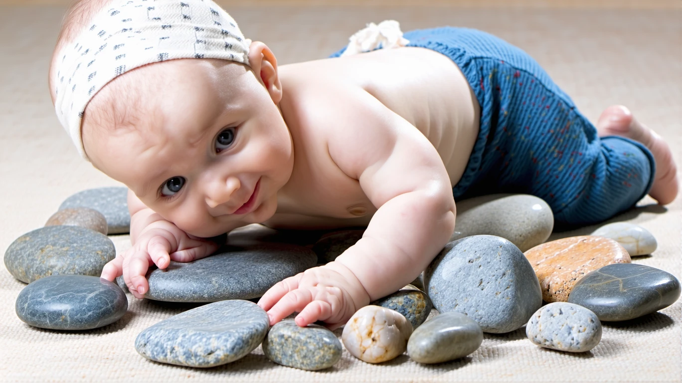 Lithothérapie et bébé : quand peuvent ils porter des pierres naturelles ?