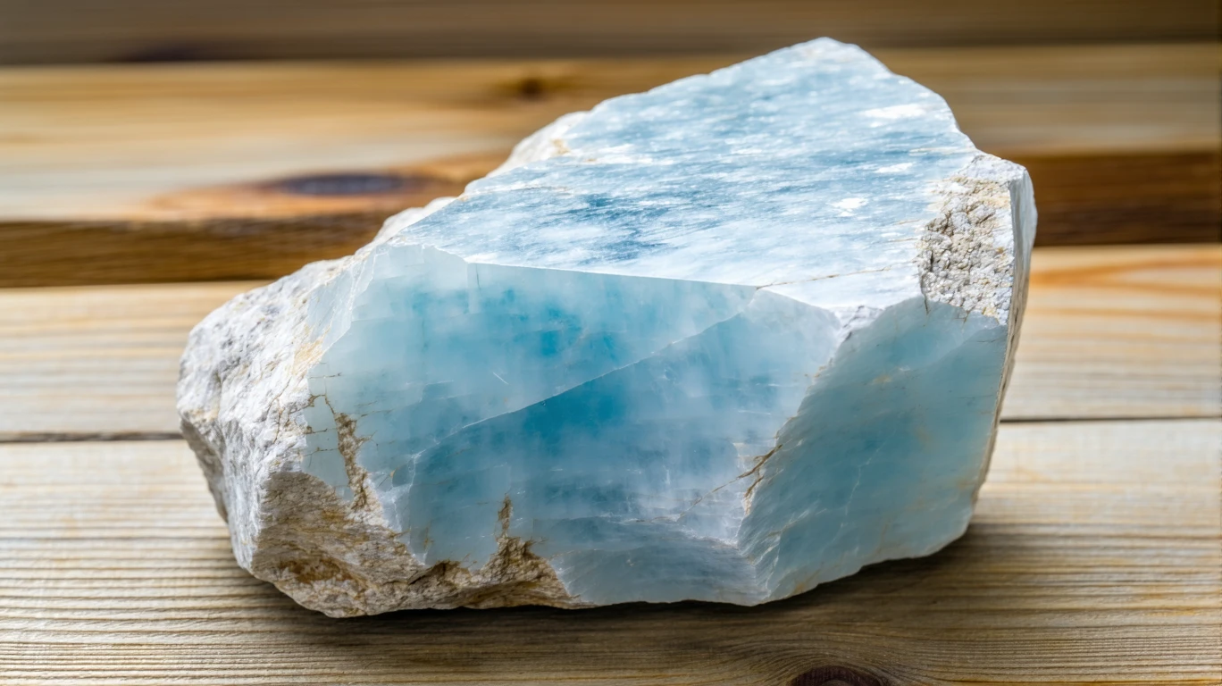 Pierre de calcite bleue : une alliée pour calmer l'esprit
