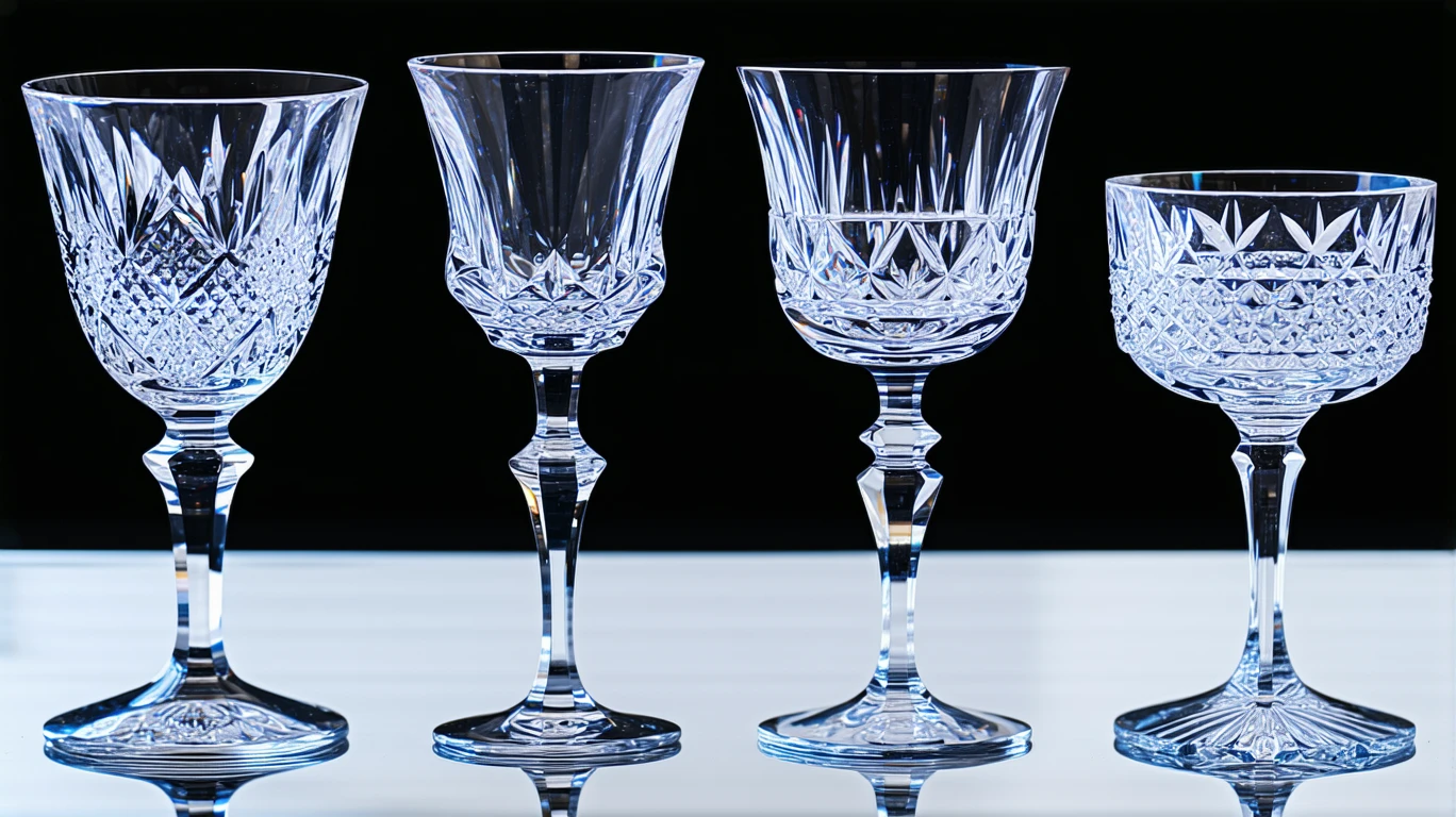 Différence entre cristal et verre : comment ne pas se tromper