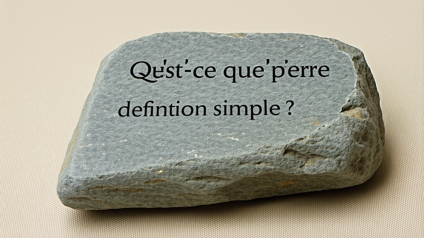 Qu’est-ce qu’une pierre naturelle ? La définition simple