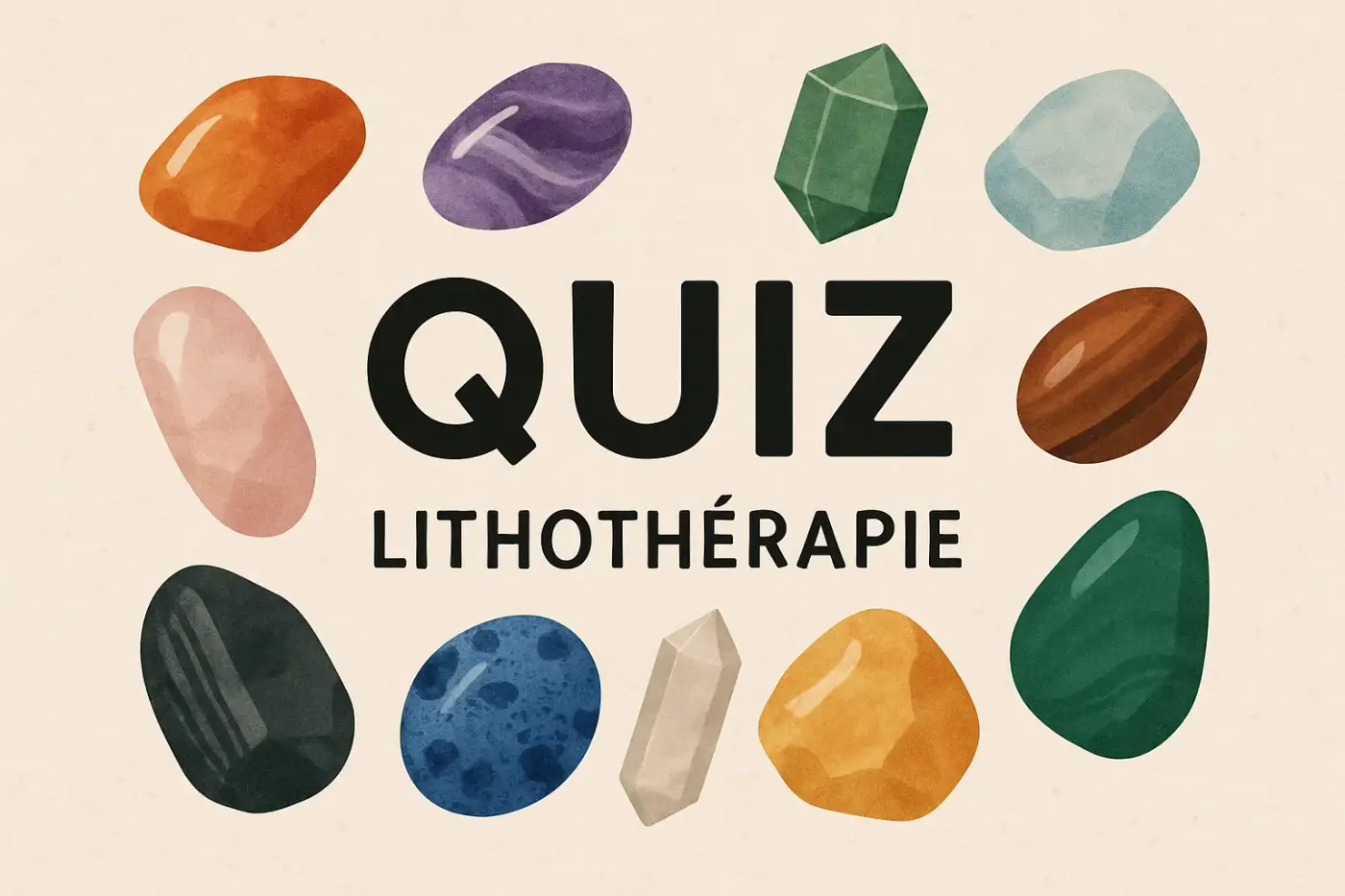 Quiz : 10 questions pour tester vos connaissances en lithothérapie