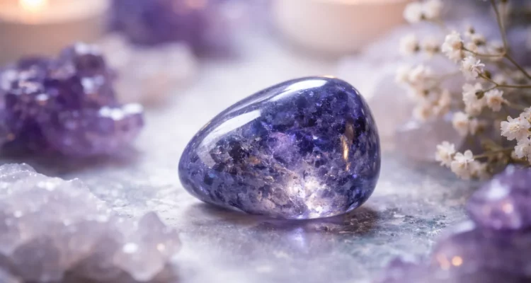 Iolite : la pierre de l’intuition profonde, idéale pour traverser février