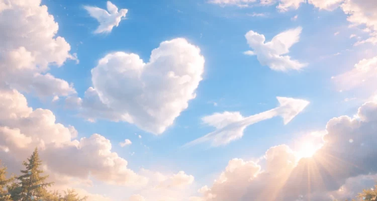 Quelles significations pour la forme des nuages ? Quand le ciel devient un message (cœur, flèche, animaux…)