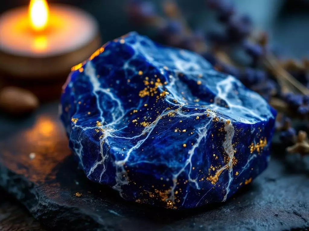 Lapis Lazuli : ses propriétés, vertus et son utilisation en lithothérapie — lithothérapie et pierres naturelles